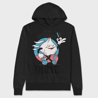I Just Hate, Unisex Men's Hoodie