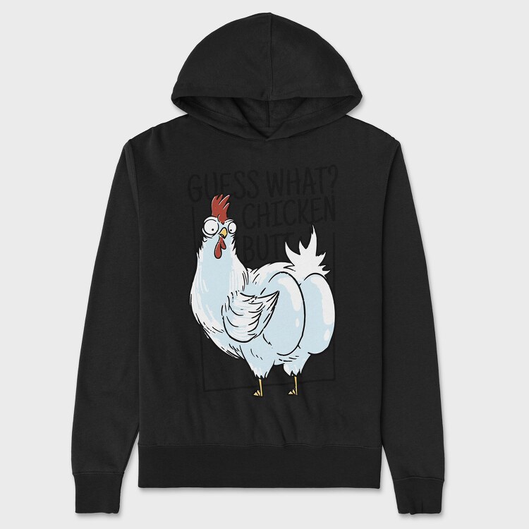 Chicken Butt, Унисекс Мъжко Суичър