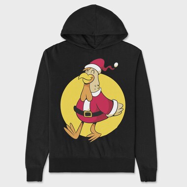 Chicken Santa, Unisex Men's Hoodie