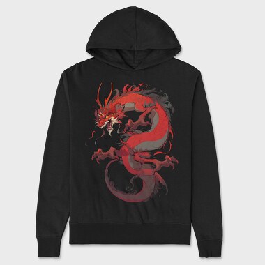 Chinese Dragon, Unisex Men's Hoodie