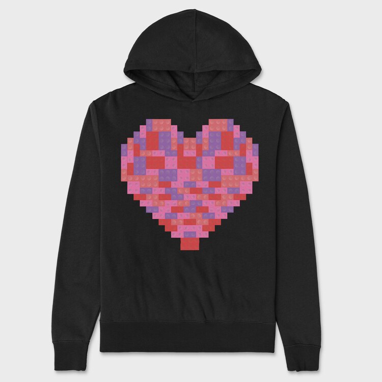 Toy Brick Heart, Унисекс Мъжко Суичър