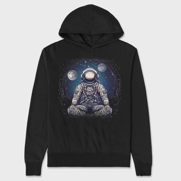Astronaut Meditation, Унисекс Мъжко Суичър