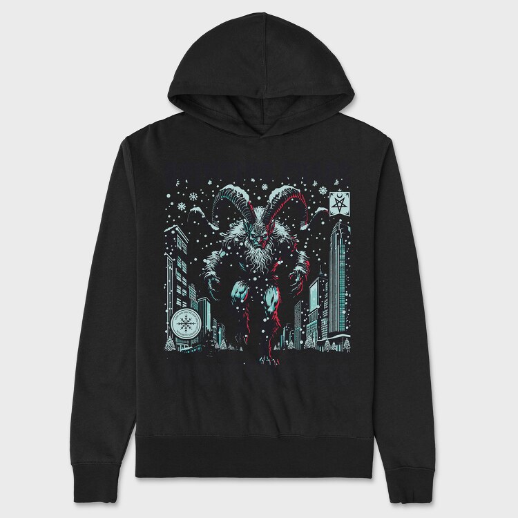 Trend Chaos Christmas Eve, Unisex Men's Hoodie