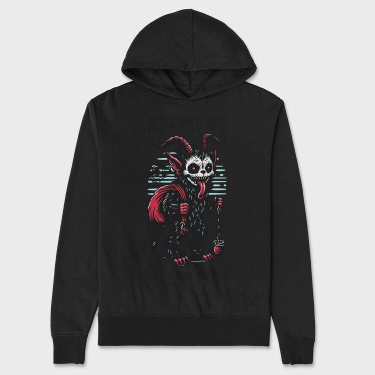 Trend the Dark Twist Krampus, Unisex Men's Hoodie