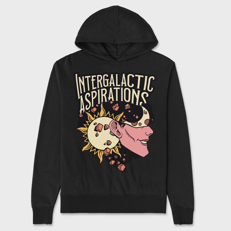Intergalactic Aspirations, Унисекс Мъжко Суичър