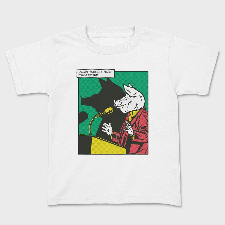 Pig Comics, Kids' T-Shirt