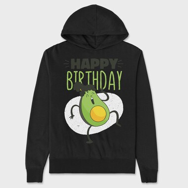 Happy Birthday, Unisex Men's Hoodie