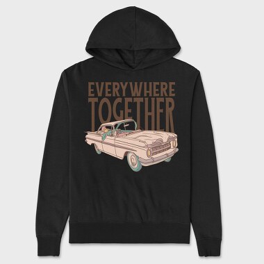 Classic Car, Unisex Men's Hoodie