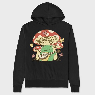 Banjo Frog, Unisex Men's Hoodie