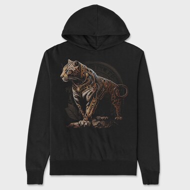 Jaguar Steampunk, Unisex Men's Hoodie