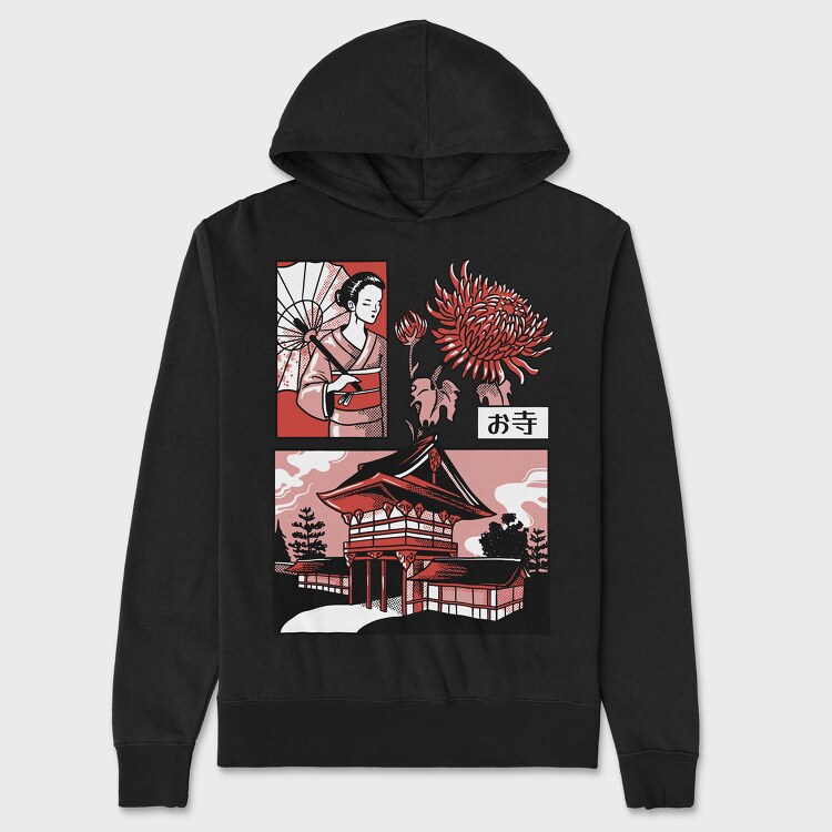 Japanese Comics 7, Unisex Men's Hoodie