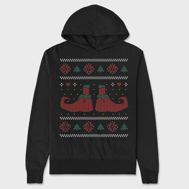 Uglysweater Elves, Unisex Men's Hoodie