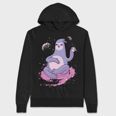 Space Sloth, Unisex Men's Hoodie