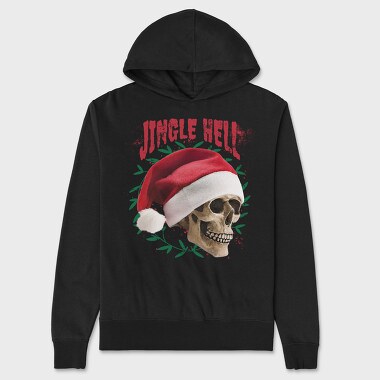 Jingle Hell, Unisex Men's Hoodie