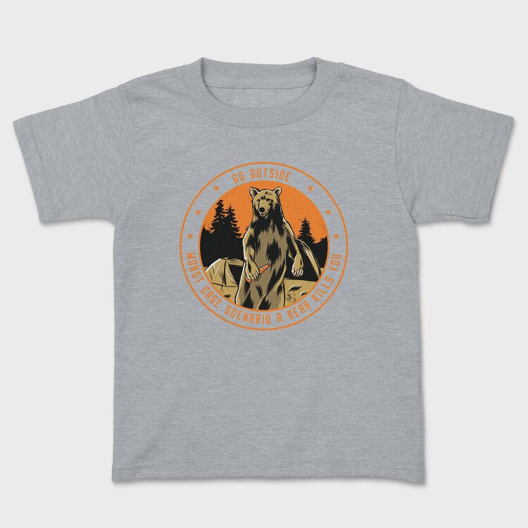 Bear Paw, Unisex Men's T-Shirt