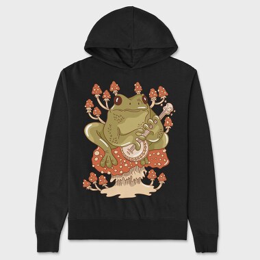 Frog Banjo, Unisex Men's Hoodie