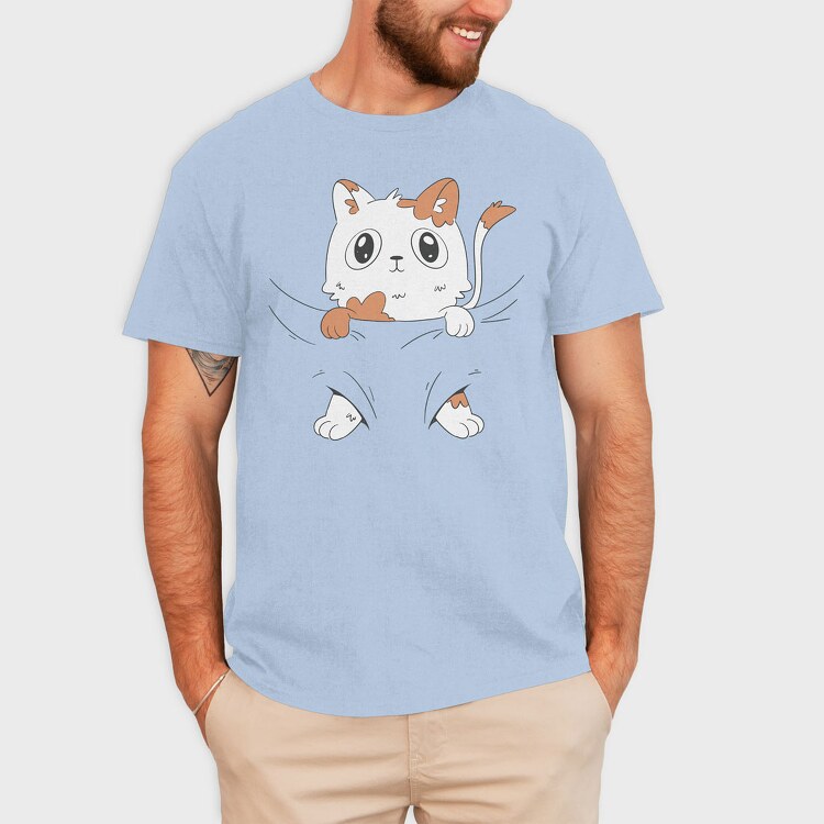 Frog Reading Cottagecore, Unisex Men's T-Shirt