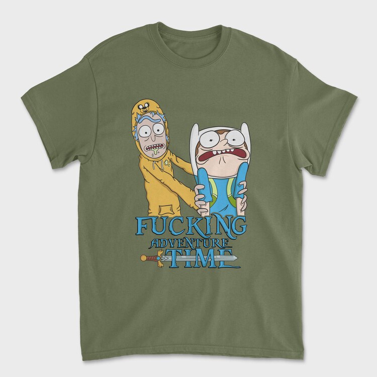 Full Moon Cat, Unisex Men's T-Shirt