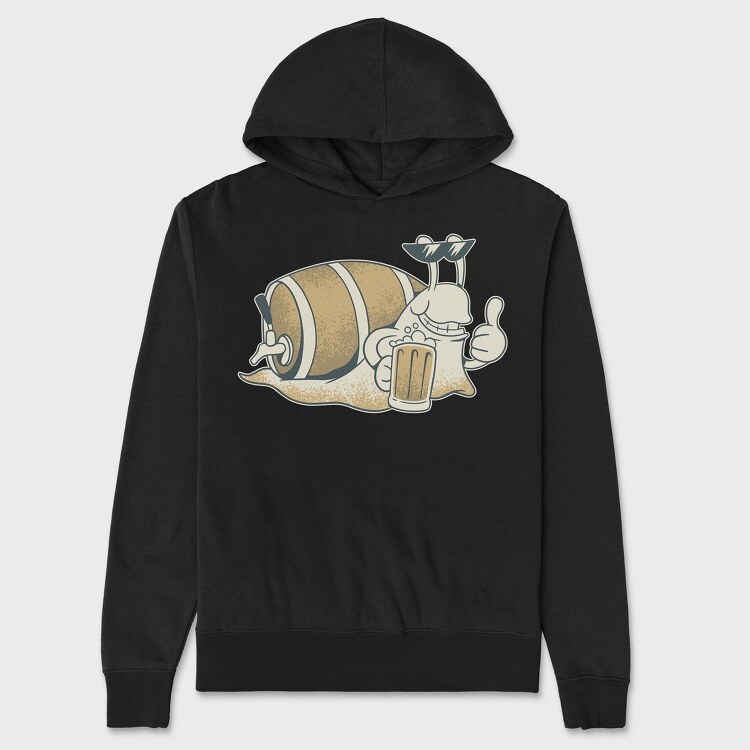 Snail Beer, Унисекс Мъжко Суичър