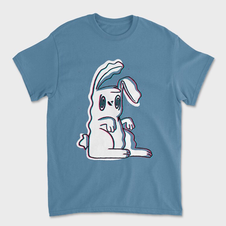 Trippy Bunny, Unisex Men's T-Shirt