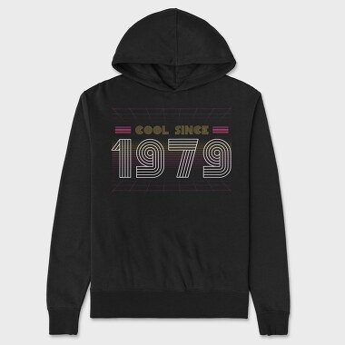 Cool Since, Unisex Men's Hoodie