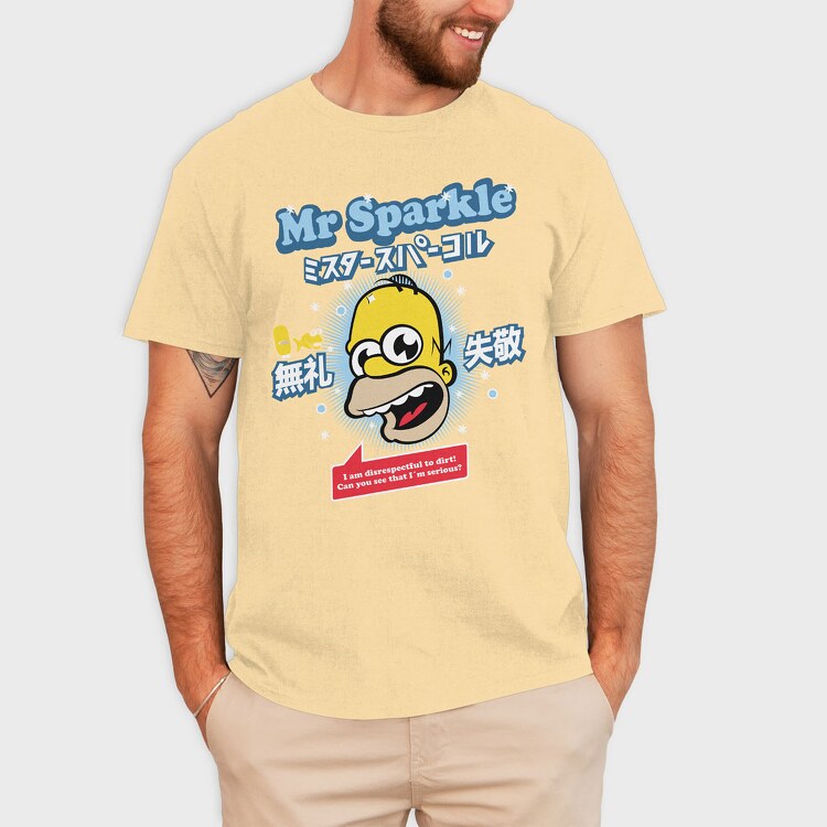 Corgi Dog Pixel, Unisex Men's T-Shirt