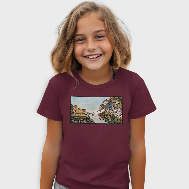 Corgi Dog Pixel, Kids' T-Shirt