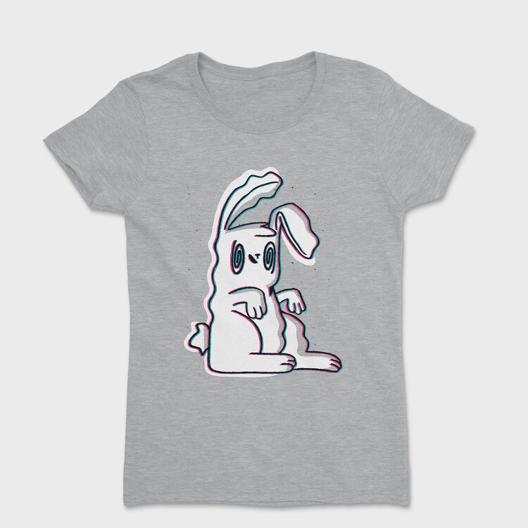 Trippy Bunny, Women's T-Shirt