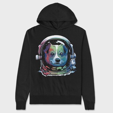 Corgi Space Rainbow, Unisex Men's Hoodie