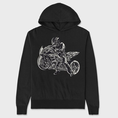Big Bike, Unisex Men's Hoodie