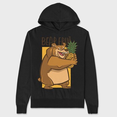Bear Fruit, Unisex Men's Hoodie