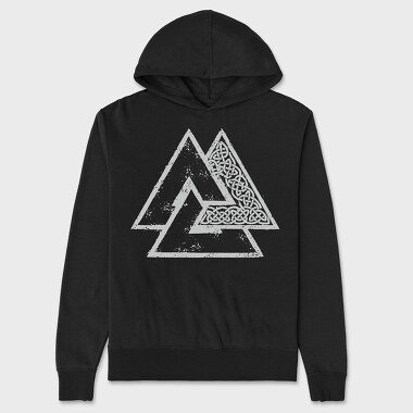 Viking Triangles, Unisex Men's Hoodie