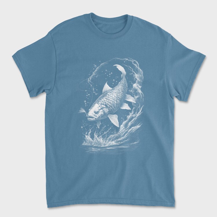 Komodo Dragon Monochrome, Unisex Men's T-Shirt