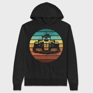 Vintage Formula 1, Unisex Men's Hoodie