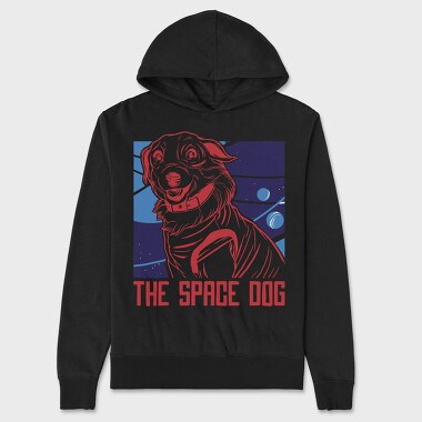 Laika, Unisex Men's Hoodie