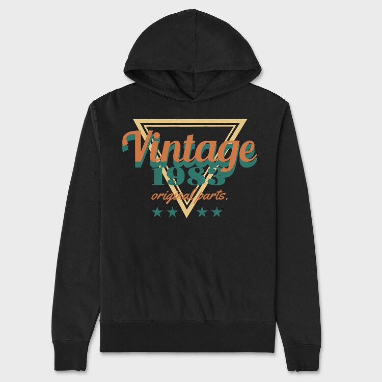 Vintage Triangle, Унисекс Мъжко Суичър