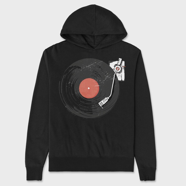 Vinyl Record, Унисекс Мъжко Суичър