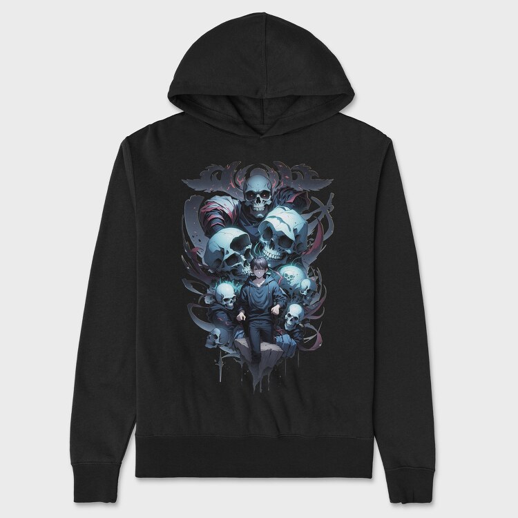 Skulls and Boy, Унисекс Мъжко Суичър
