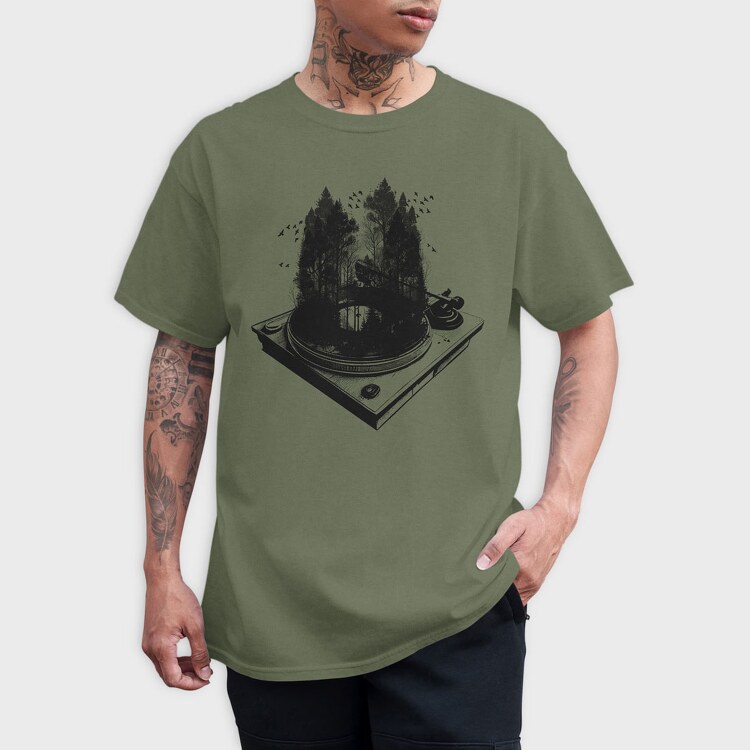 Going Far Away Rocket, Unisex Men's T-Shirt