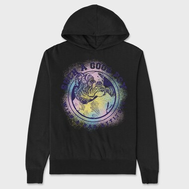 Good Boy With Bad Attitude, Unisex Men's Hoodie