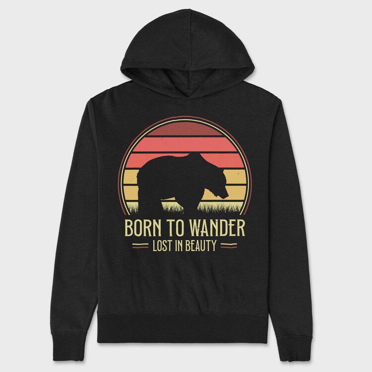 Born to Wander Lost in Beauty, Унисекс Мъжко Суичър