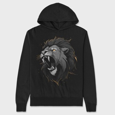 Lion Duotone, Unisex Men's Hoodie