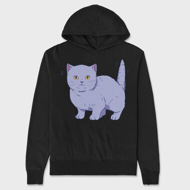British Cat, Unisex Men's Hoodie