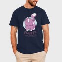 Llama Monochrome Bubblegum, Women's T-Shirt