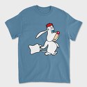 Snow Man Face 4, Unisex Men's T-Shirt