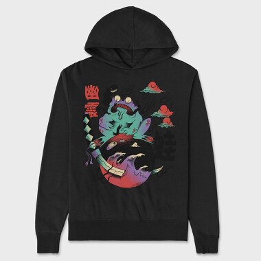 Psychedelic Japanese 02, Unisex Men's Hoodie