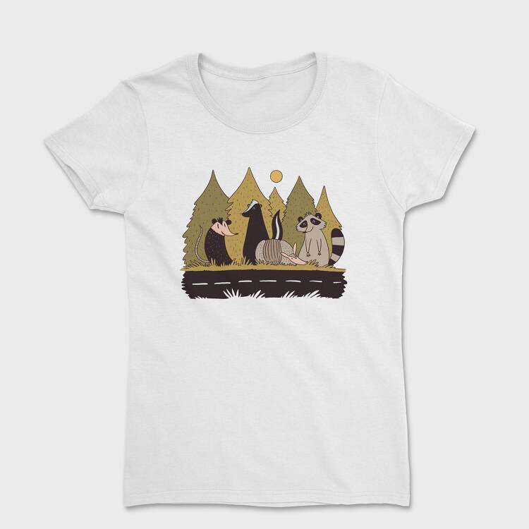 Animals Crossing, Women's T-Shirt