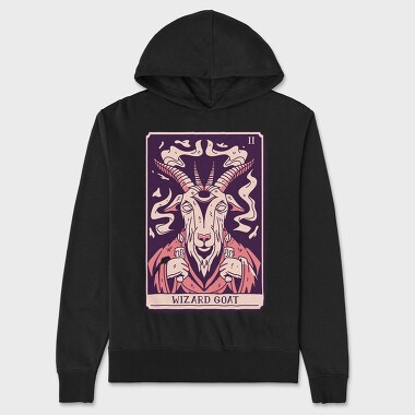 Wizard Goat Tarot Card, Unisex Men's Hoodie