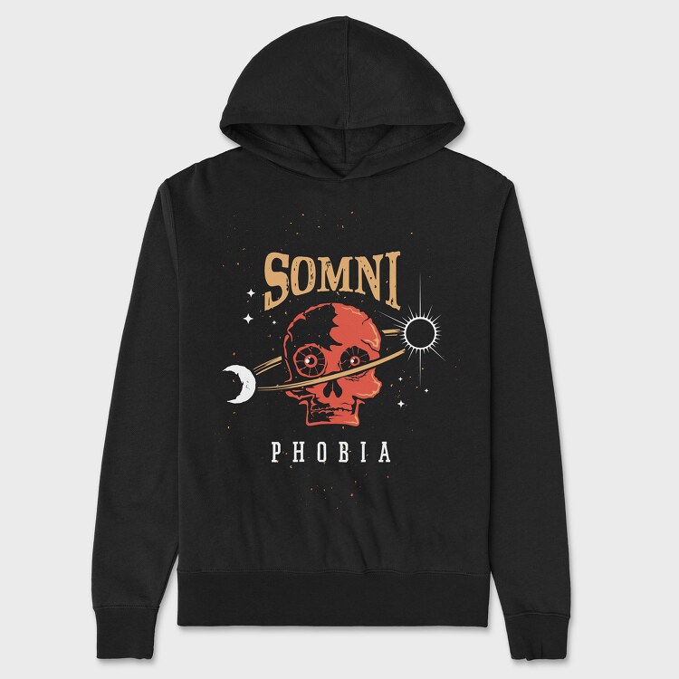 Somni Phobia, Unisex Men's Hoodie