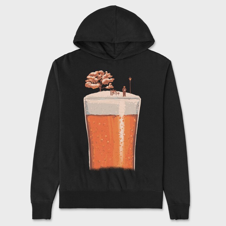 Winter Beer, Unisex Men's Hoodie